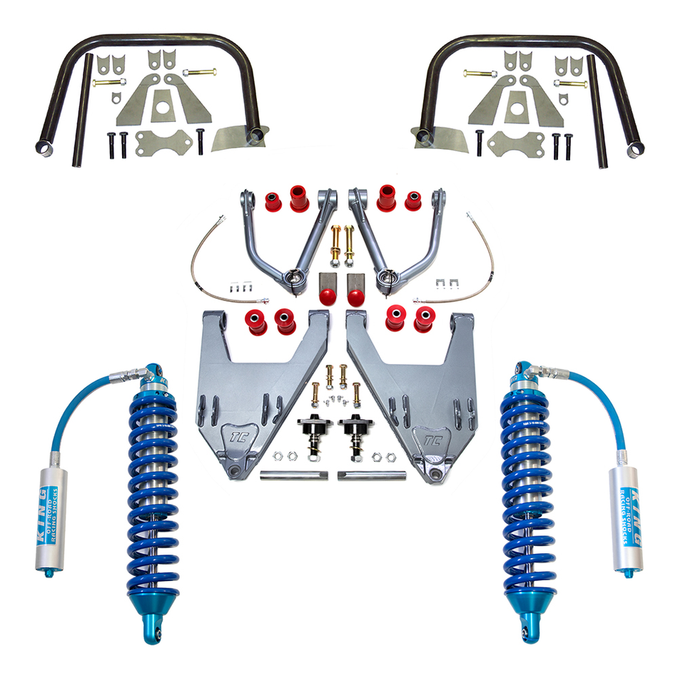 Total Chaos +3.25 Inch Long Travel Kit - Boxed LCA w/ King Coilovers (1986-89 4Runner/Pickup)