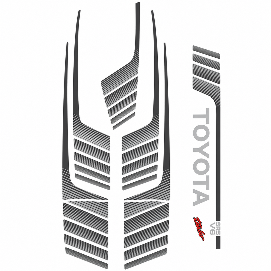 1987–1988 SR5 4x4 decal kit for 1984–1988 Toyota Pickup – product photo 1