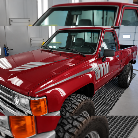 1987–1988 SR5 4x4 decal kit for 1984–1988 Toyota Pickup – product photo 8