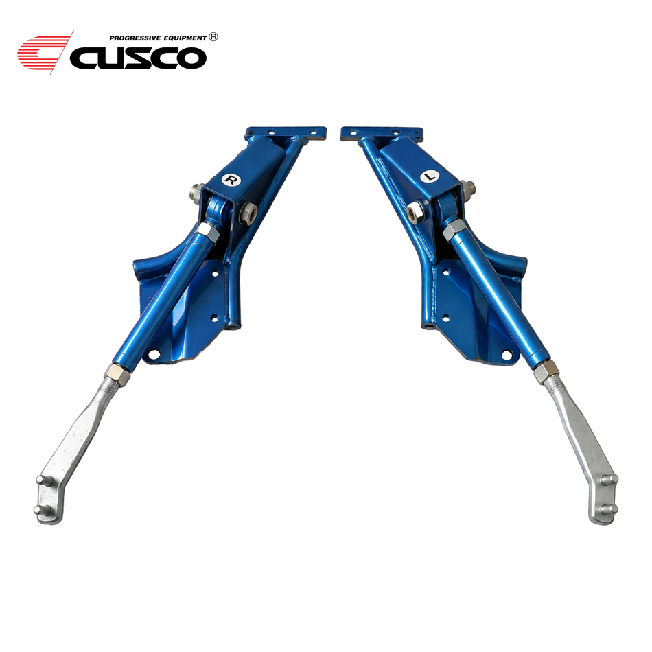 AE86 CUSCO Adjustable Pillowball Front Tension Rod Set (1983-87 Corolla)