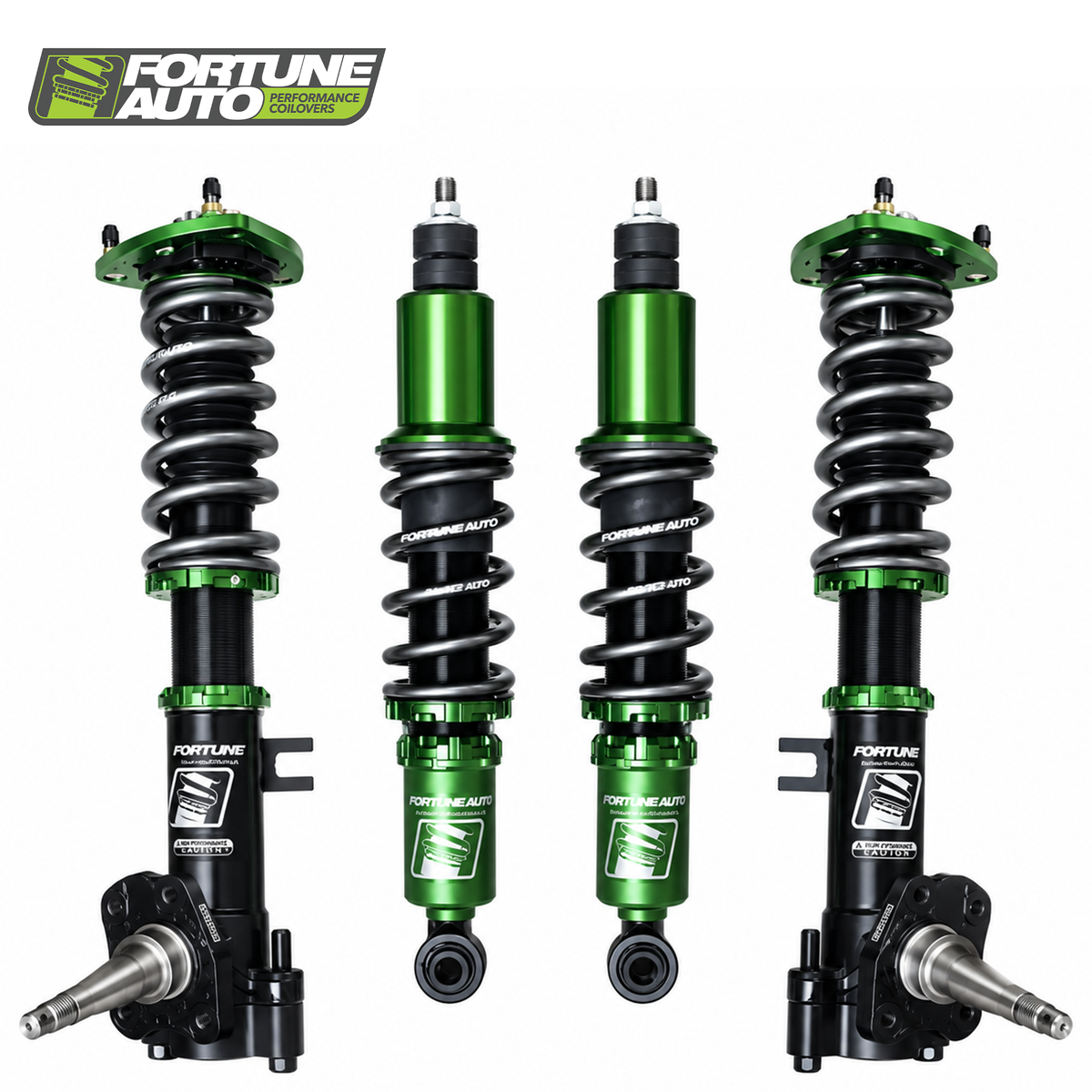 Fortune Auto 500 Series true rear coilover kit for Toyota Corolla AE86