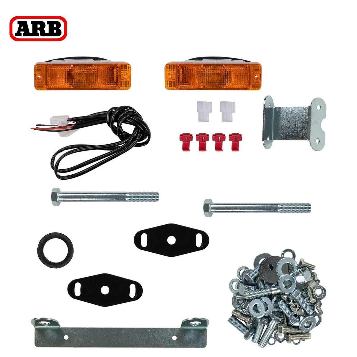 ARB Deluxe front winch steel bumper for classic Toyota truck