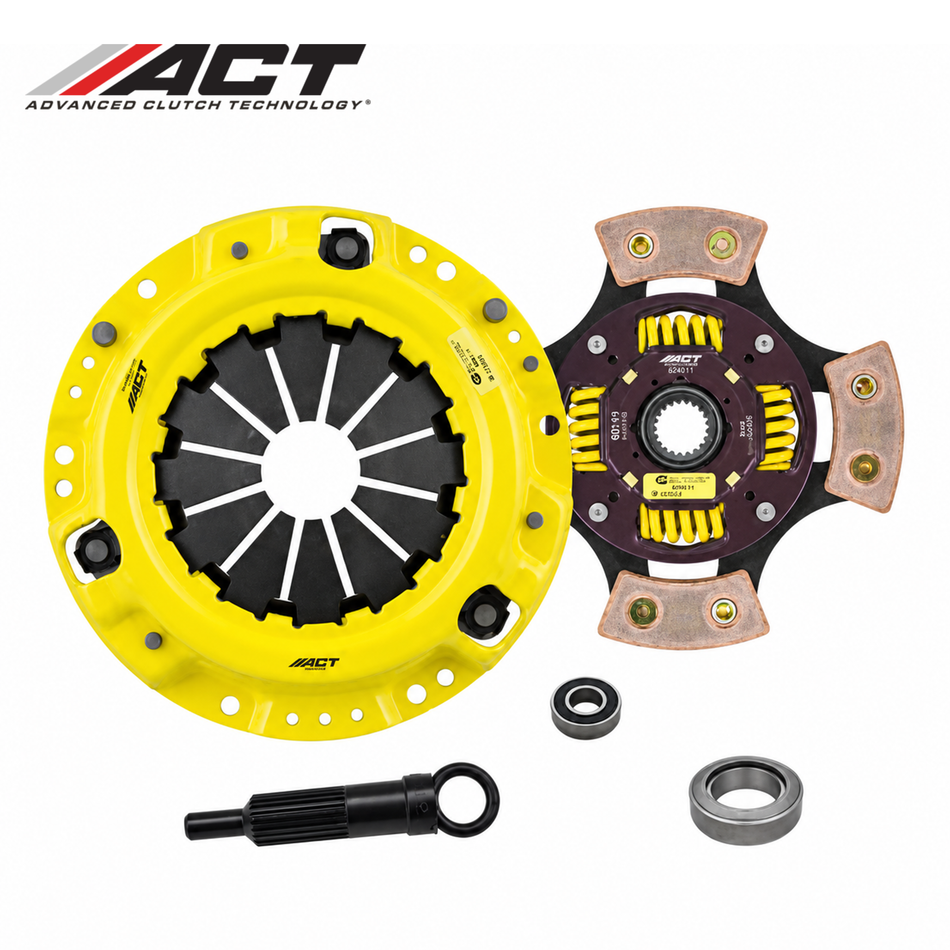 AE86 ACT Heavy Duty Race Sprung 4-Pad Clutch Kit | 4A-GE (1983-87 Corolla)