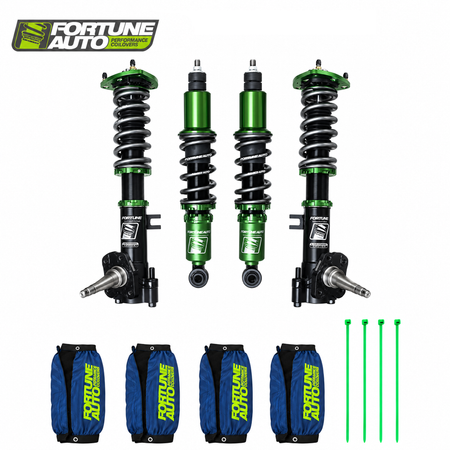 Fortune Auto 500 Series coilover suspension and spring option for AE86