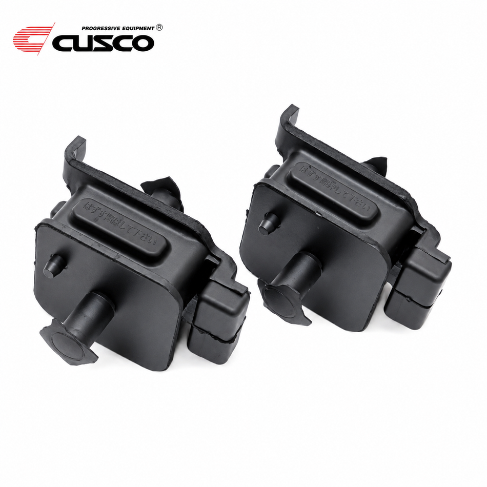 AE86 CUSCO Hyper Rubber Engine Mount Set (1983-87 Corolla)