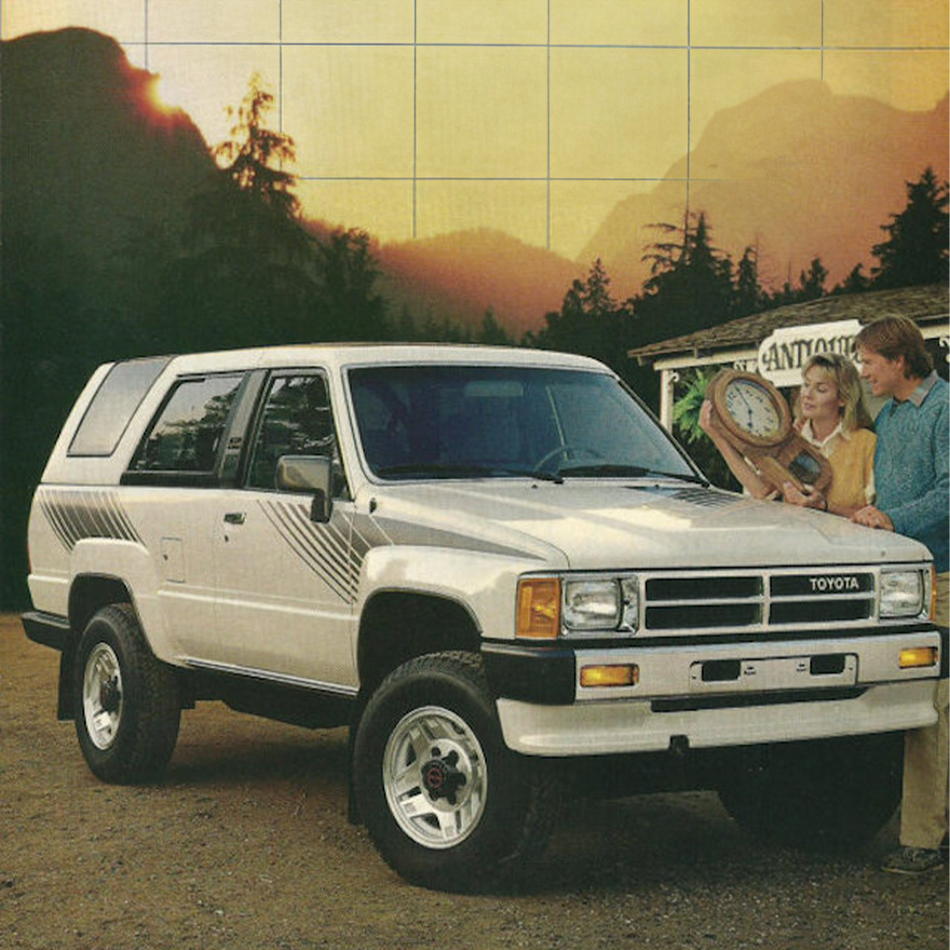 1987-1988 Gray/Silver Exterior Graphics/Decal Kit