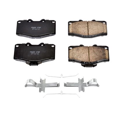 PowerStop Z17 Evolution Ceramic Brake Pads w/ Hardware 4WD (1984-89 4Runner/Pickup)