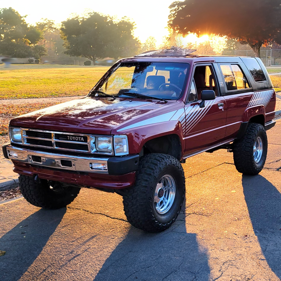 1987-1988 Gray/Silver Exterior Graphics/Decal Kit (1984-89 4Runner)