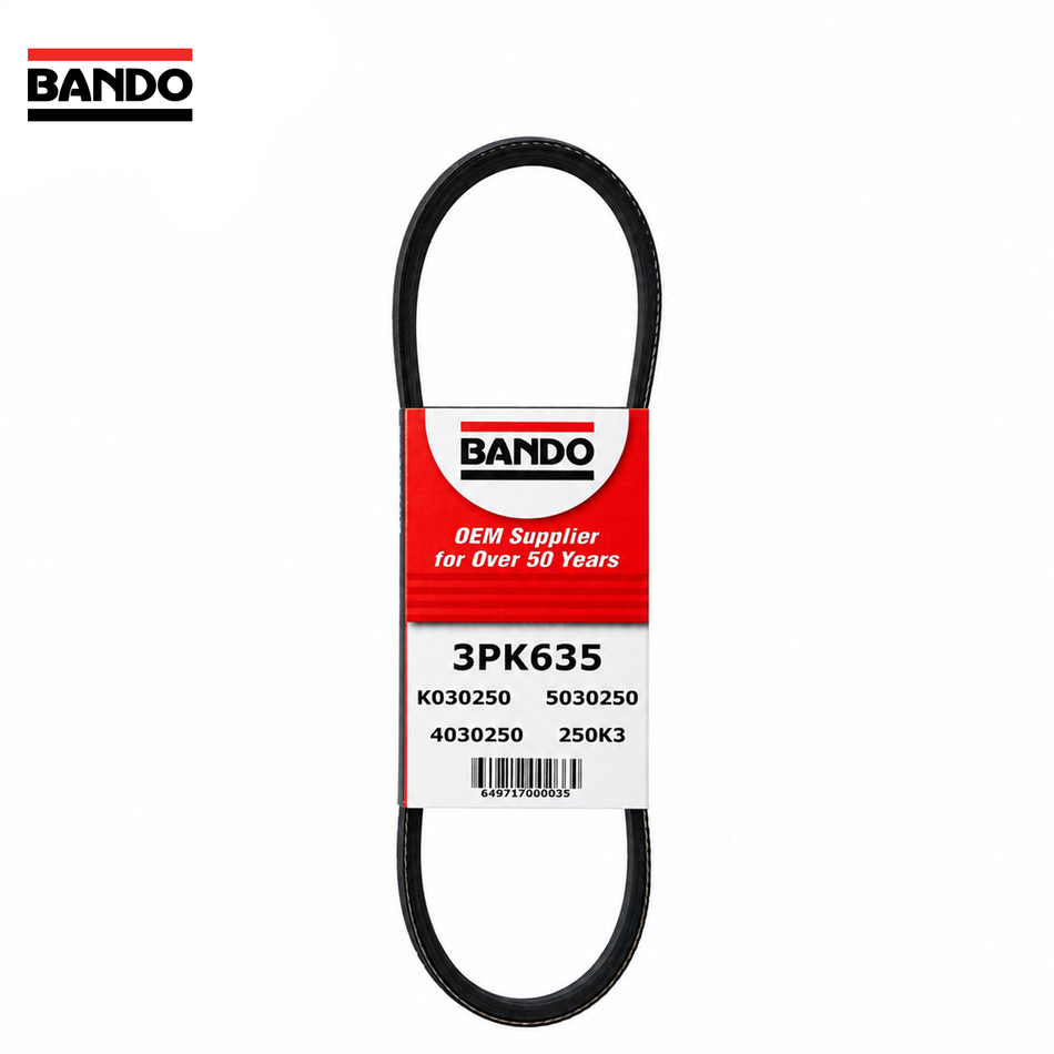AE92 Bando Power Steering Belt | 4A-F / 4A-FE (1988-91 Corolla)