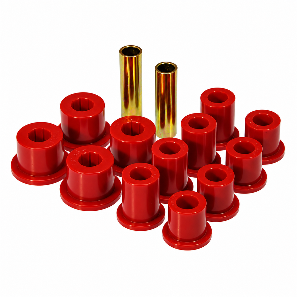 Prothane Polyurethane Rear Spring & Shackle Bushings Kit 2WD (1989-95 Pickup)