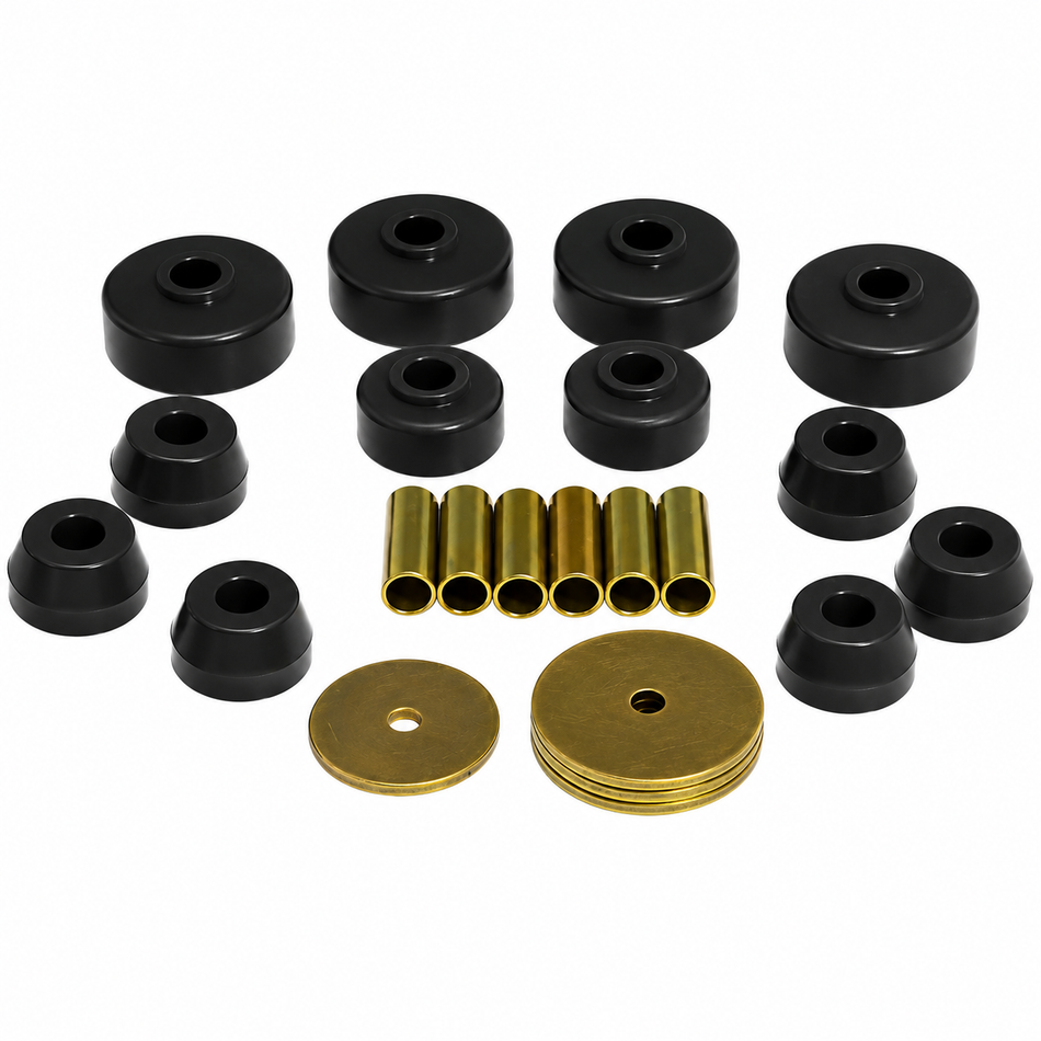 Prothane Polyurethane Body Mount Bushings Kit (1979-88 Pickup)