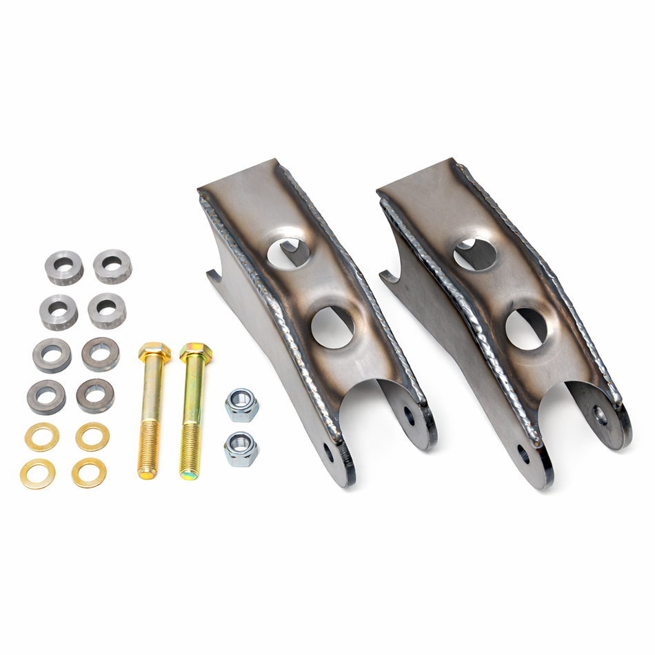 Total Chaos Weld-On Rear Axle Shock Mounts (1986-95 4Runner/Pickup)