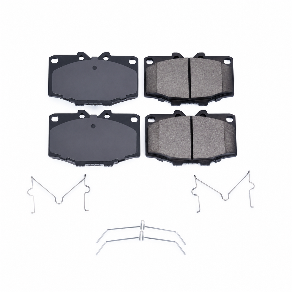 PowerStop Z17 Evolution Ceramic Brake Pads w/ Hardware 4WD (1984-89 4Runner/Pickup)
