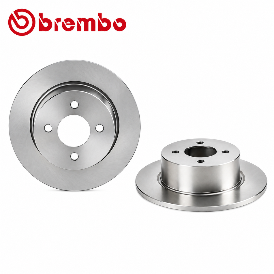 AE86 Brembo Prime UV-Coated Vented Front Brake Rotor (1983-87 Corolla)
