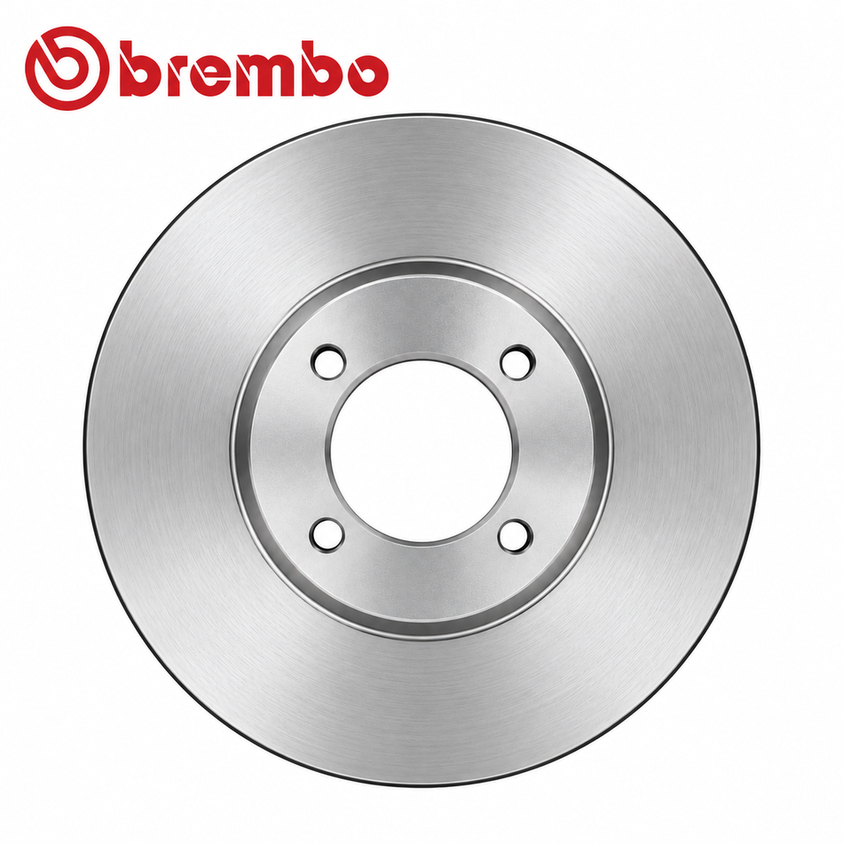 AE86 Brembo Prime UV-Coated Vented Front Brake Rotor (1983-87 Corolla)