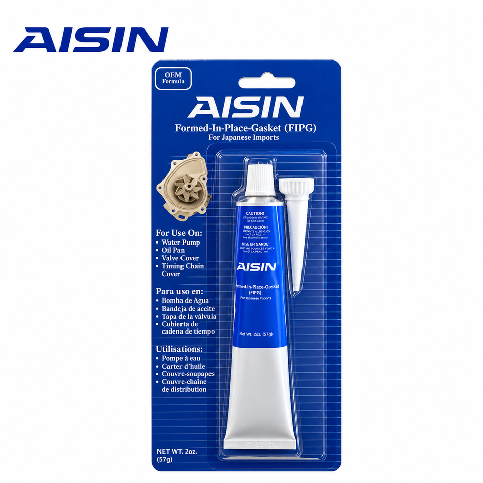 AISIN Black FIPG Gasket Sealant | 3 oz