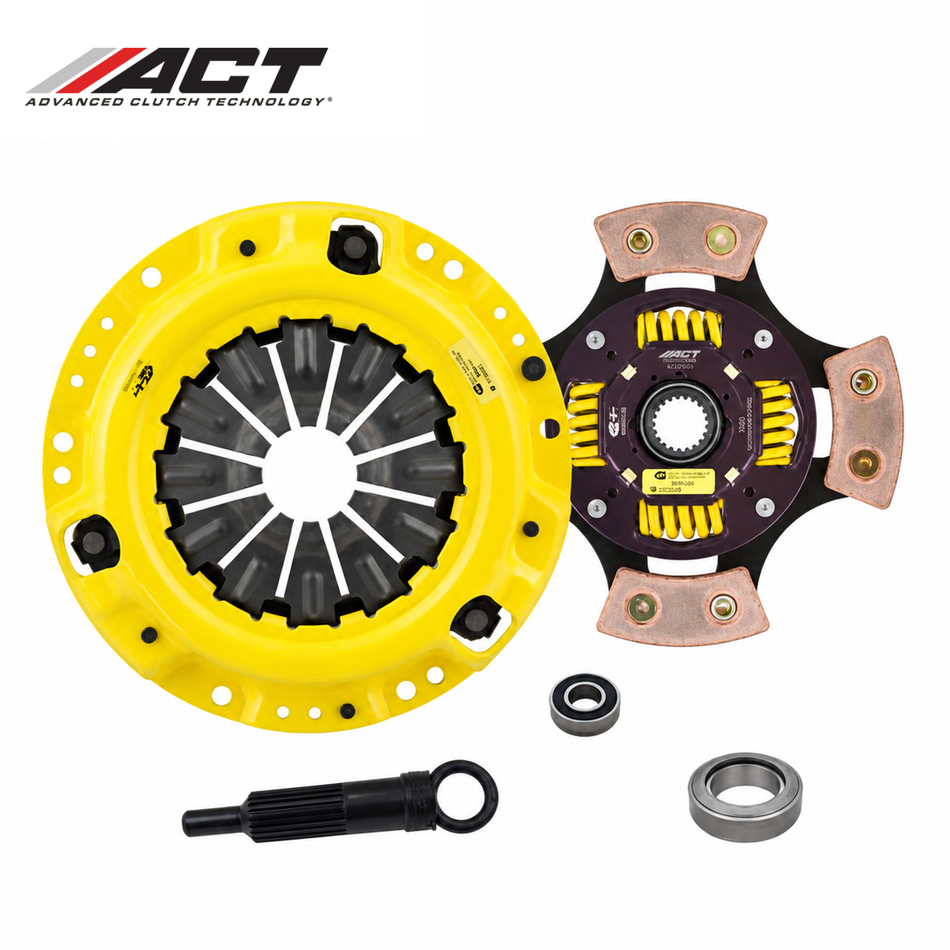 AE86 ACT Xtreme Race Sprung 4-Pad Clutch Kit | 4A-GE (1983-87 Corolla)