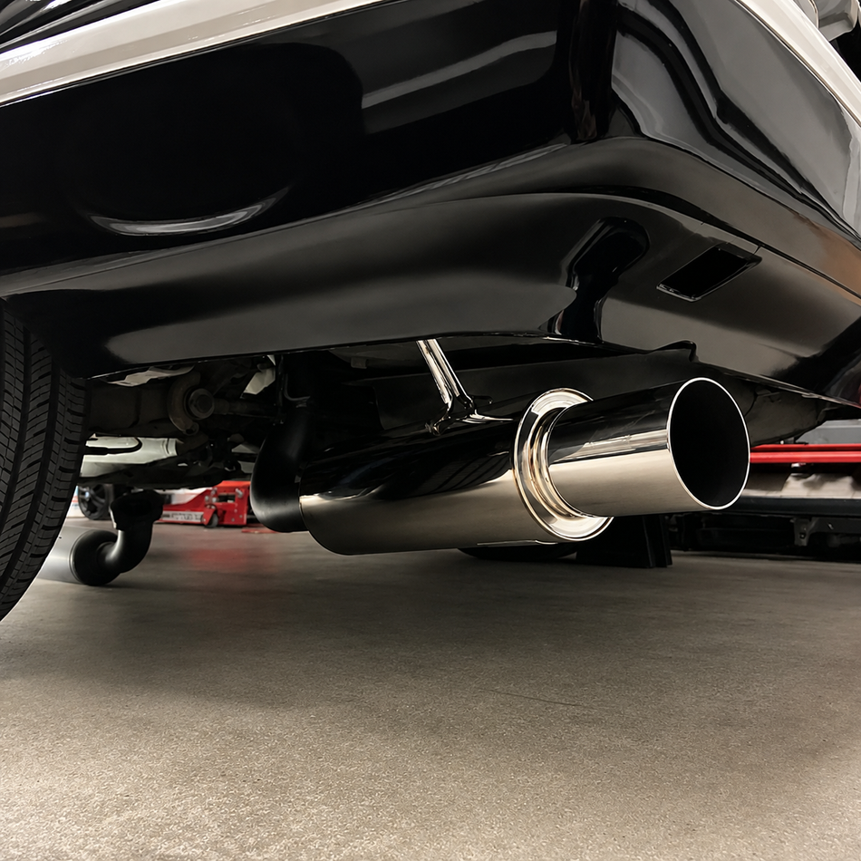 AE86 HKS Hi-Power Stainless Steel Cat-Back Exhaust System (1983-87 Corolla)