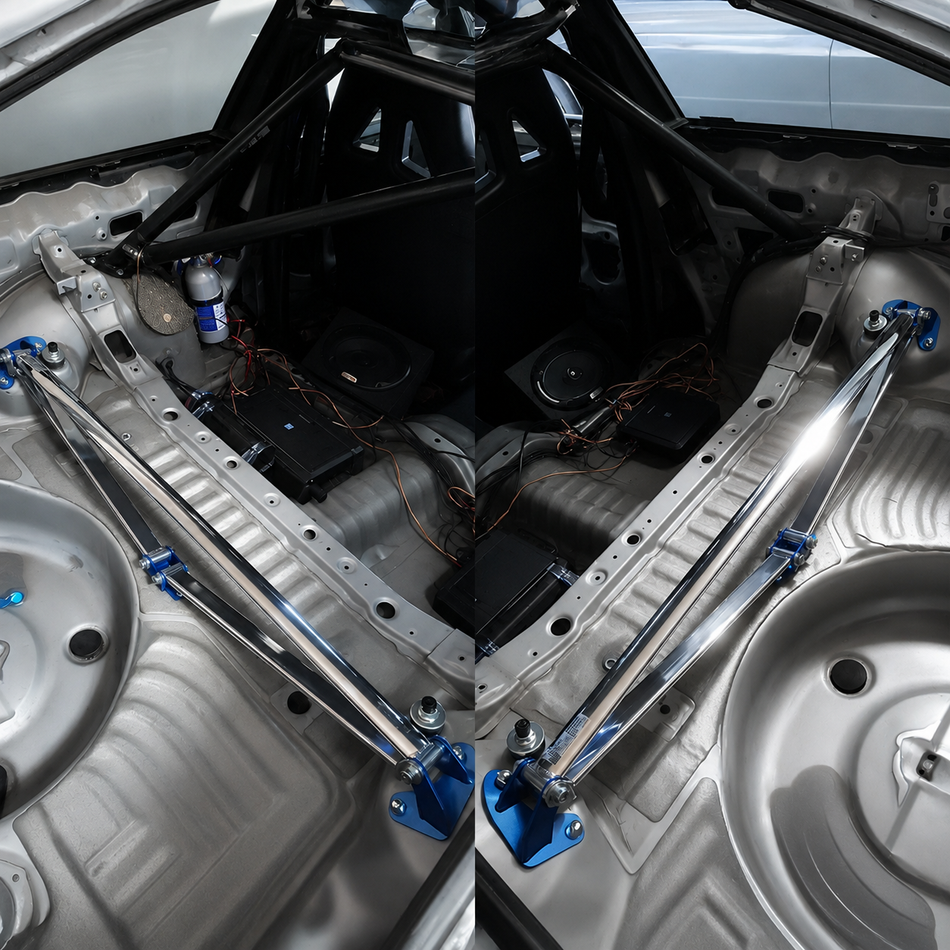 AE86  Cusco Type OS Rear Strut Tower Bar (1983-87 Corolla)