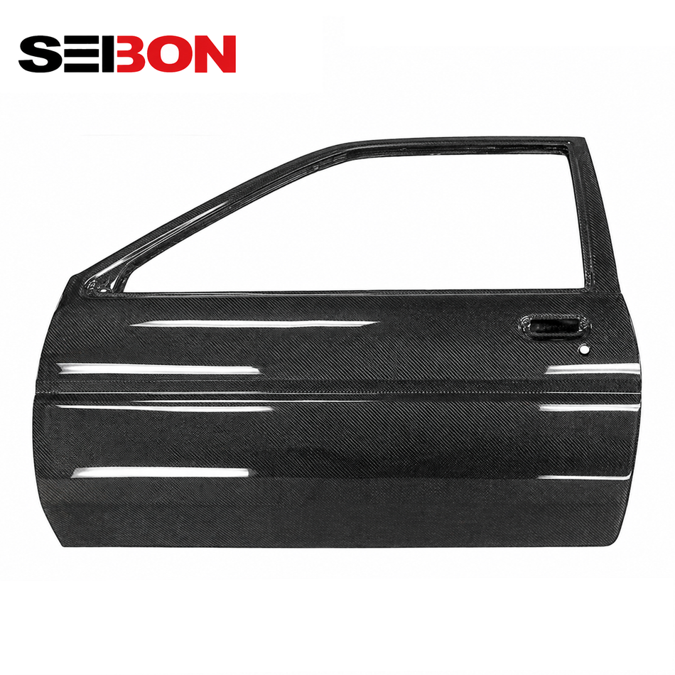AE86 SEIBON OEM-Style Carbon Fiber Door Set (1983-87 Corolla)