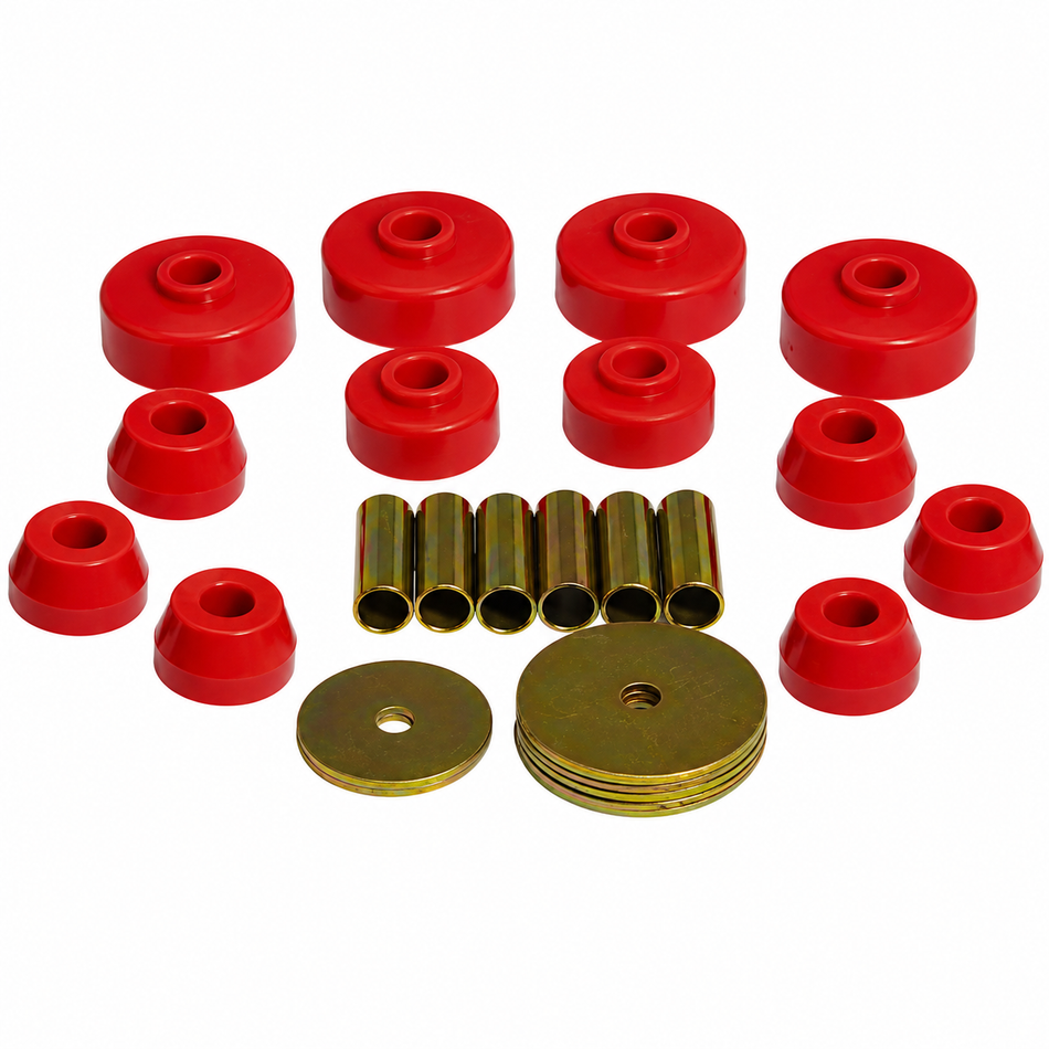 Prothane Polyurethane Body Mount Bushings Kit 4WD (1979-88 Pickup)