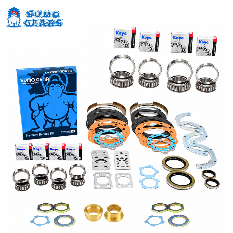 Sumo Gear Knuckle Rebuild Kit | Solid Axle (1984-95 4Runner / 1979-95 Pickup)