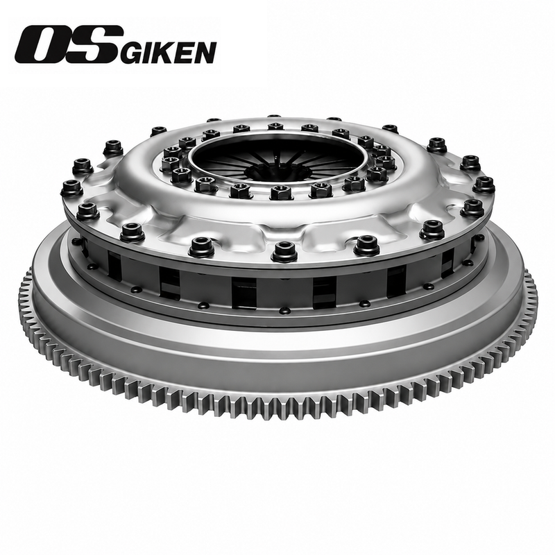 AE86 OS Giken TS2 Soft-Diaphragm Twin Plate Clutch Kit w/ Flywheel | 4A-GE (1983-87 Corolla)