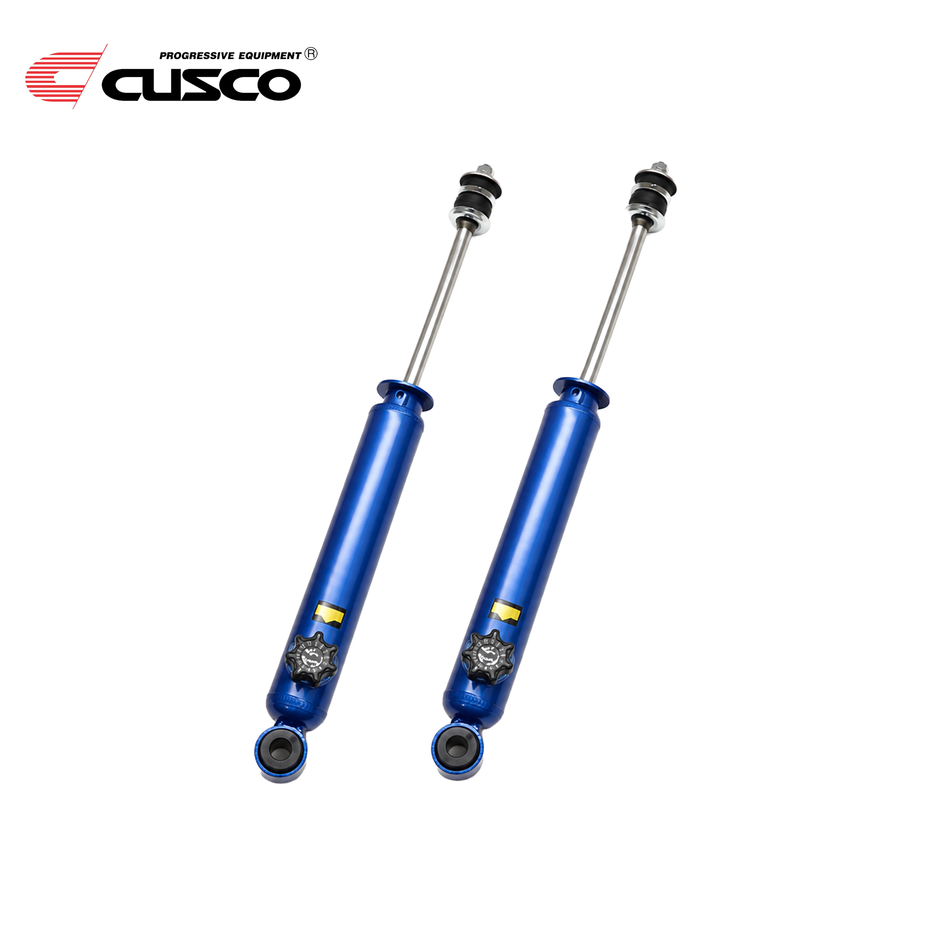AE86 CUSCO 14-Way Adjustable Twin-Tube Rear Shock Absorber Set (1983-87 Corolla)