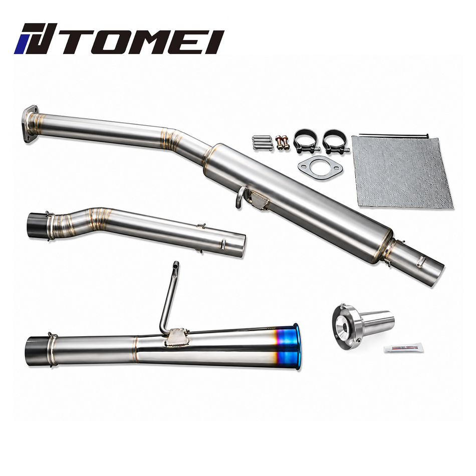 AE86 TOMEI Expreme Ti Type-R Titanium Cat-Back Exhaust (1983-87 Corolla)