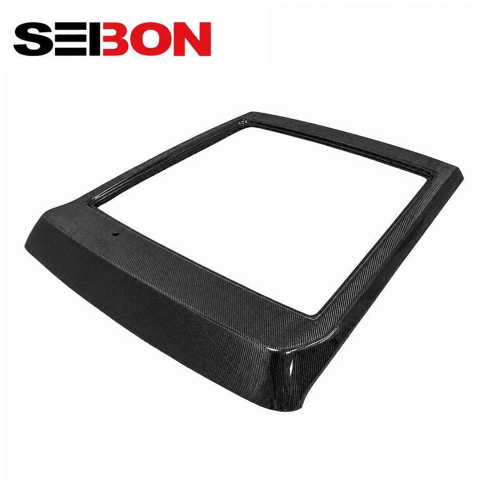 AE86 SEIBON OEM-Style Carbon Fiber Rear Hatch / Trunk Lid Corolla (1983-1987)