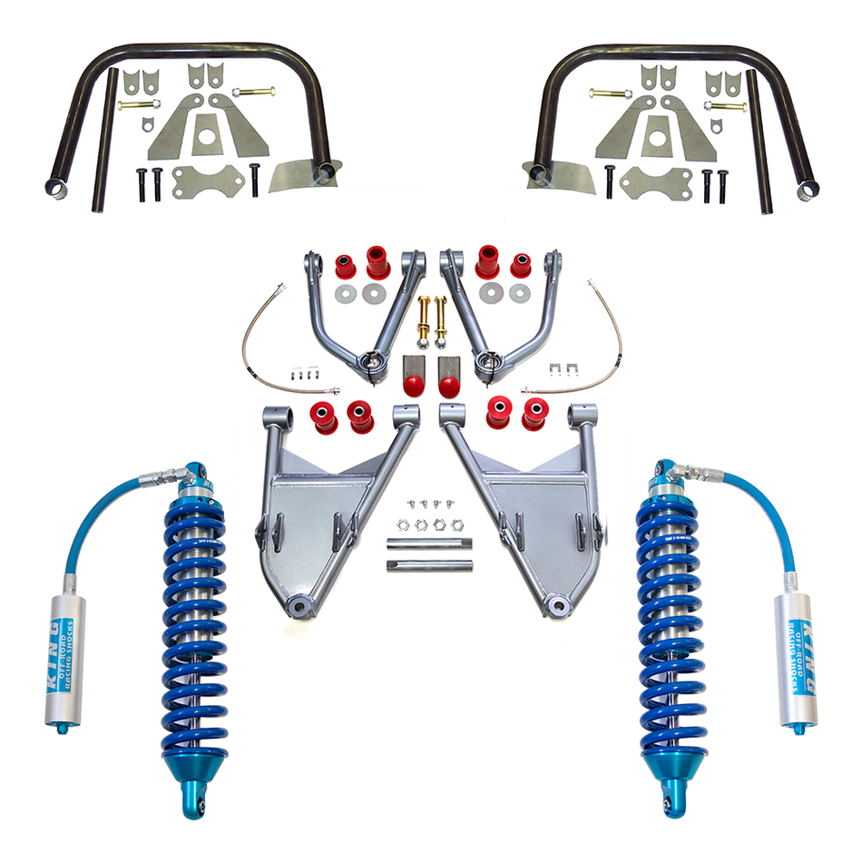 Total Chaos +3.25 Inch Long Travel Kit - Tubular LCA w/ King Coilovers (1986-89 4Runner/Pickup)