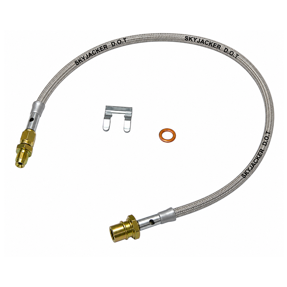 2-7 in. Lifted Stainless Steel Brake Line 4WD Rear (1984-95 4Runner/Pickup)