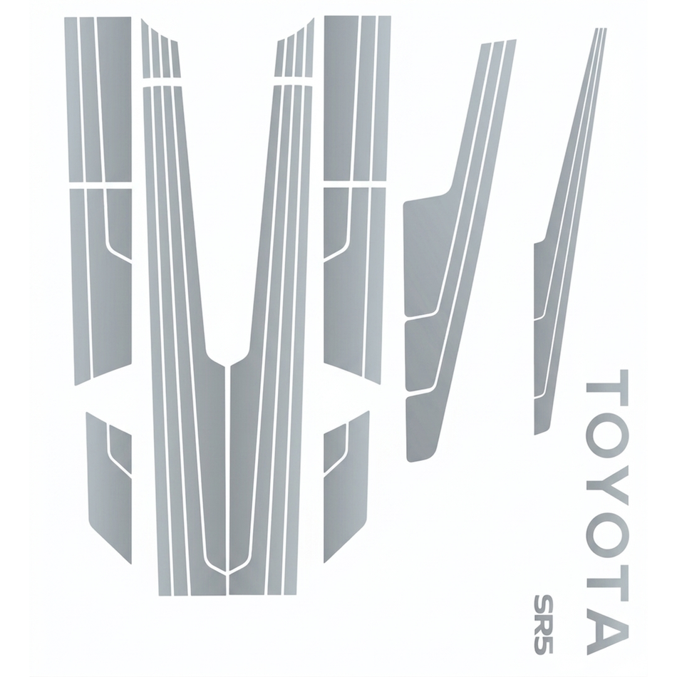 1986 SR5 4x4 Decal Kit (1984-89 4Runner/Pickup)