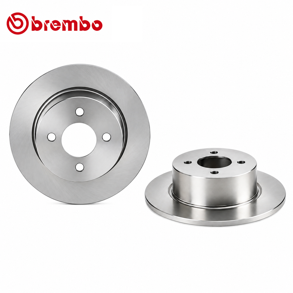 AE86 Brembo Prime UV-Coated Vented Front Brake Rotor (1983-87 Corolla)