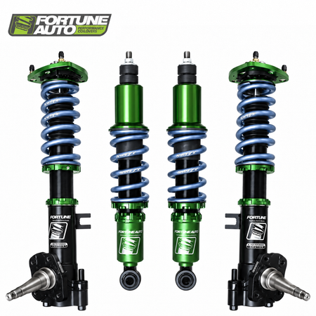 Fortune Auto 500 Series suspension coilover configuration for Toyota AE86