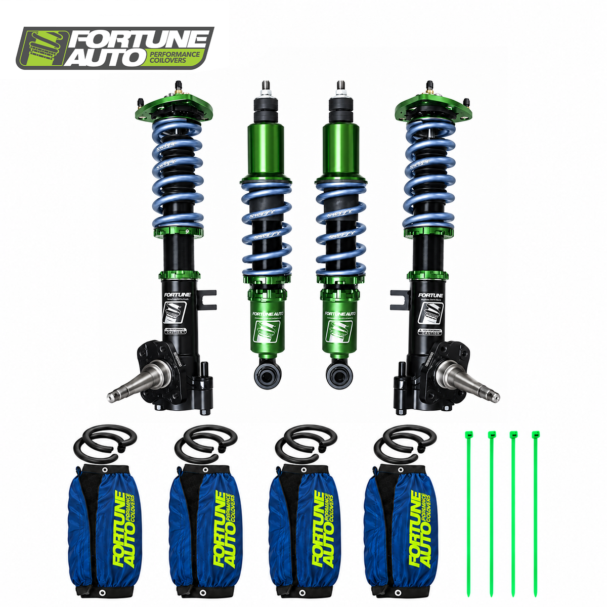 Fortune Auto AE86 500 Series coilover spring and damper option