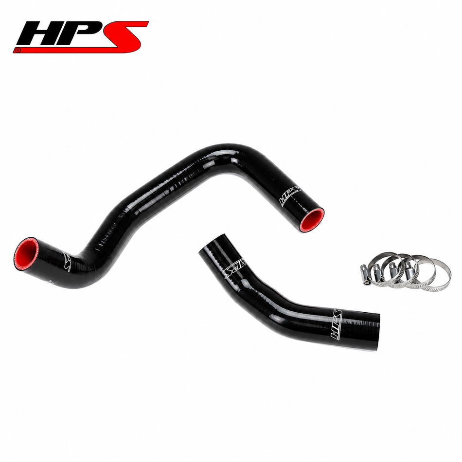 HPS black silicone coolant hose kit for Toyota Corolla AE86 4A-GE