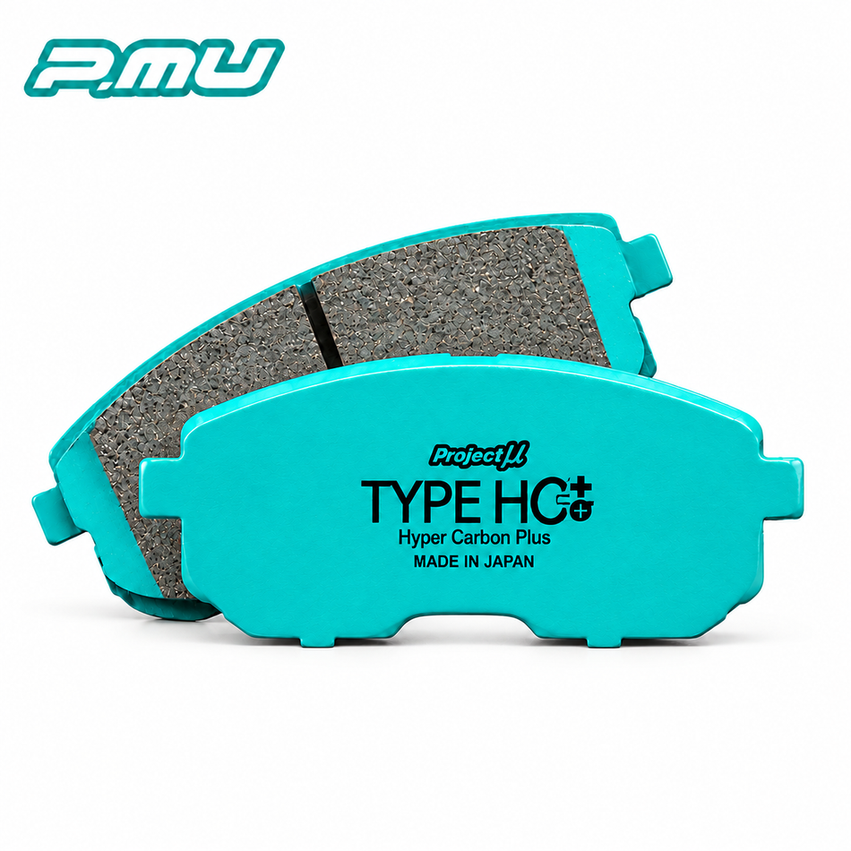 Project Mu TYPE HC+ front brake pads for 1983-1987 Toyota Corolla AE86
