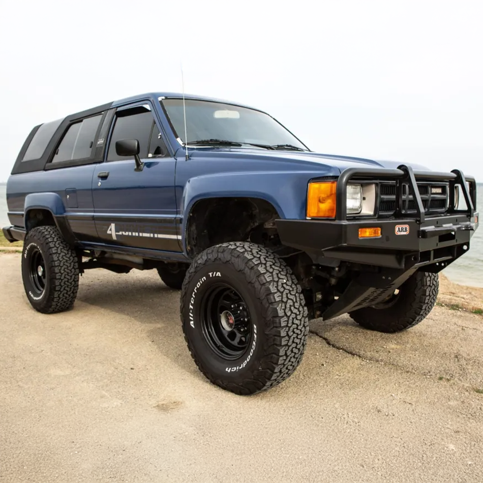 ARB Deluxe front winch steel bumper for classic Toyota truck