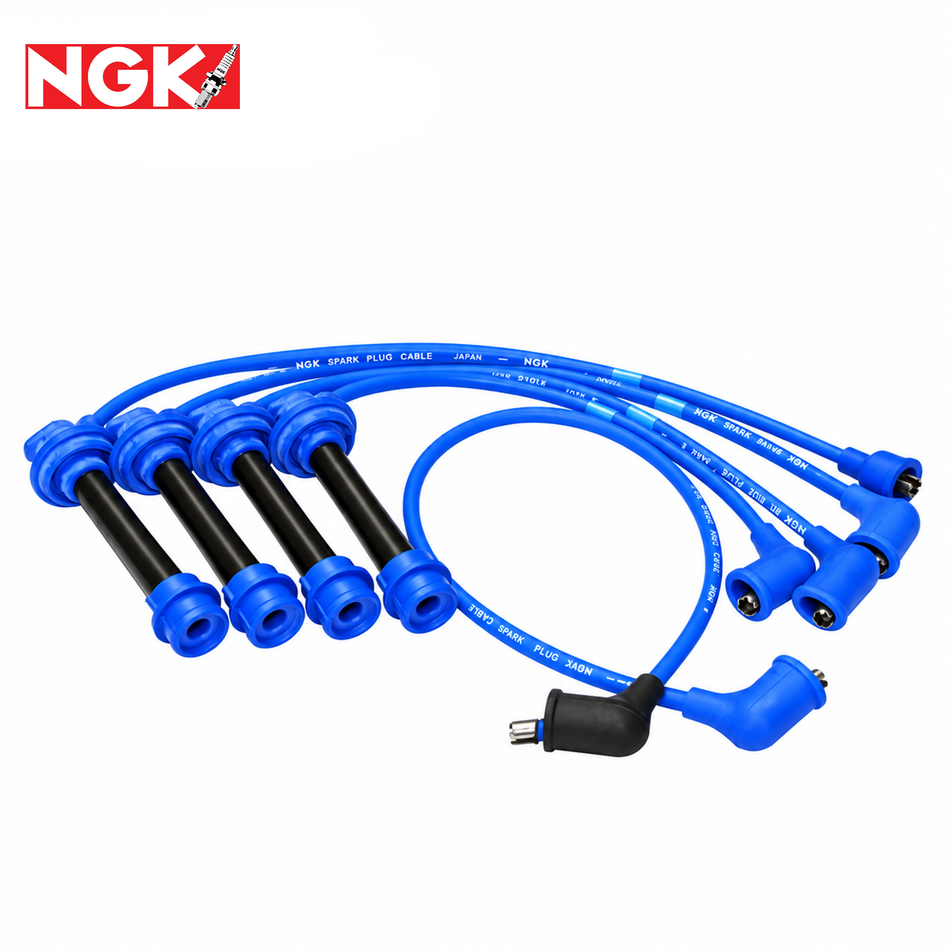 AW11 NGK Blue Silicone Ignition Wire Set