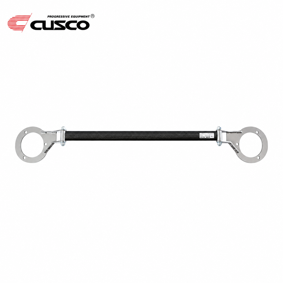 AE86 CUSCO Type ALC-OS Carbon-Wrapped Front Strut Tower Bar (1983–87 Corolla)