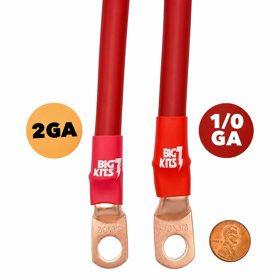 Big 7 22RE battery cable upgrade kit