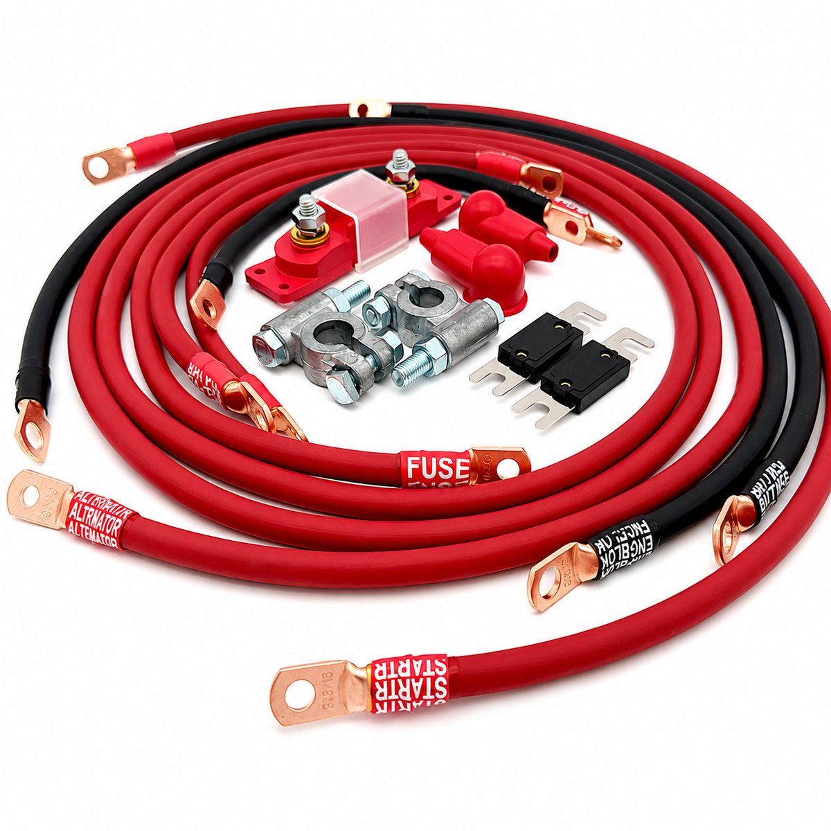 Big 7 22RE battery cable upgrade kit