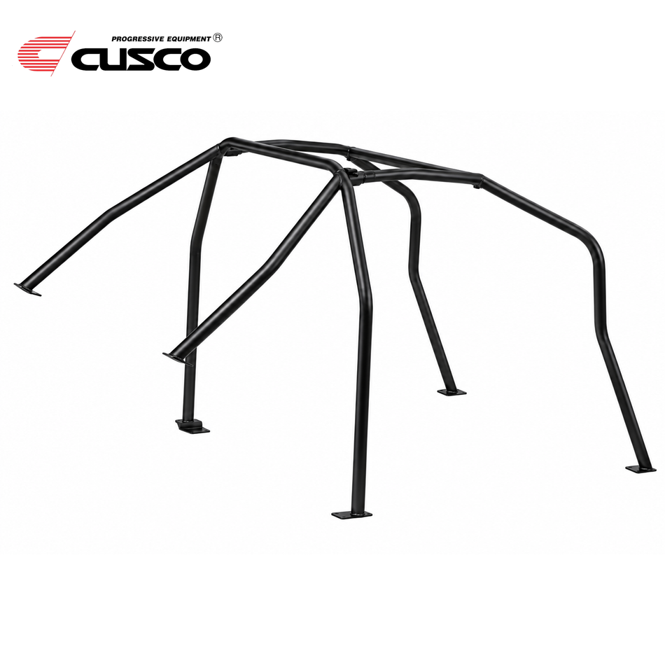 AE86 CUSCO Safety21 6-Point Steel Around-Dash Roll Cage - Non-Sunroof product image