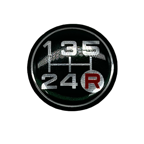 5 Speed Shift Pattern Decal (OEM Style)