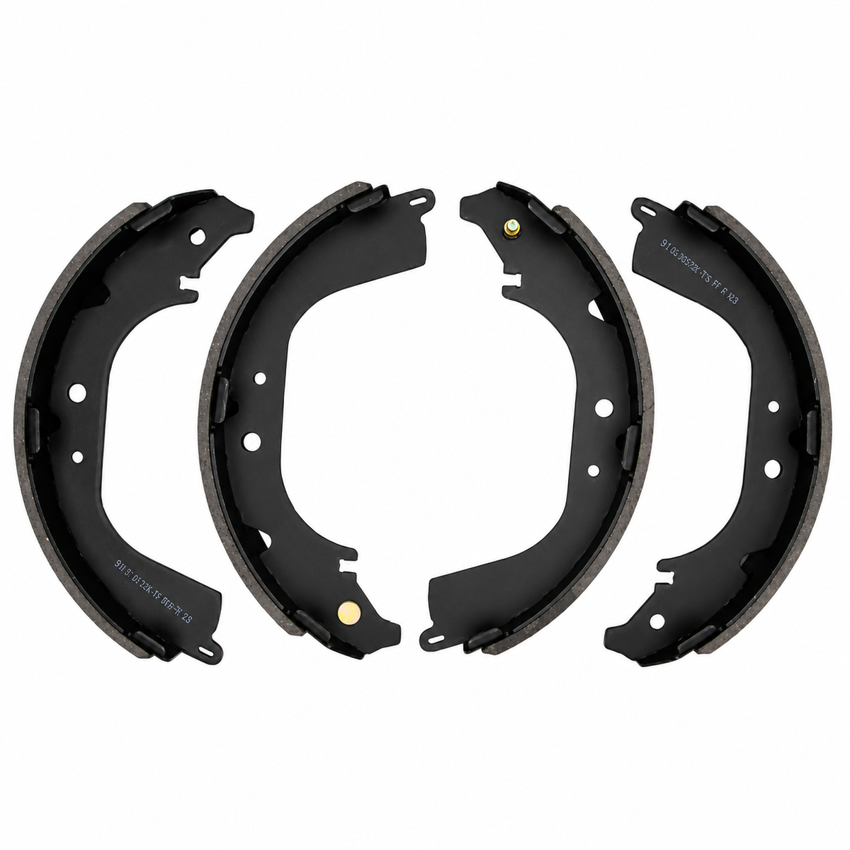 DFC rear brake shoes for later Toyota 4Runner 4WD applications