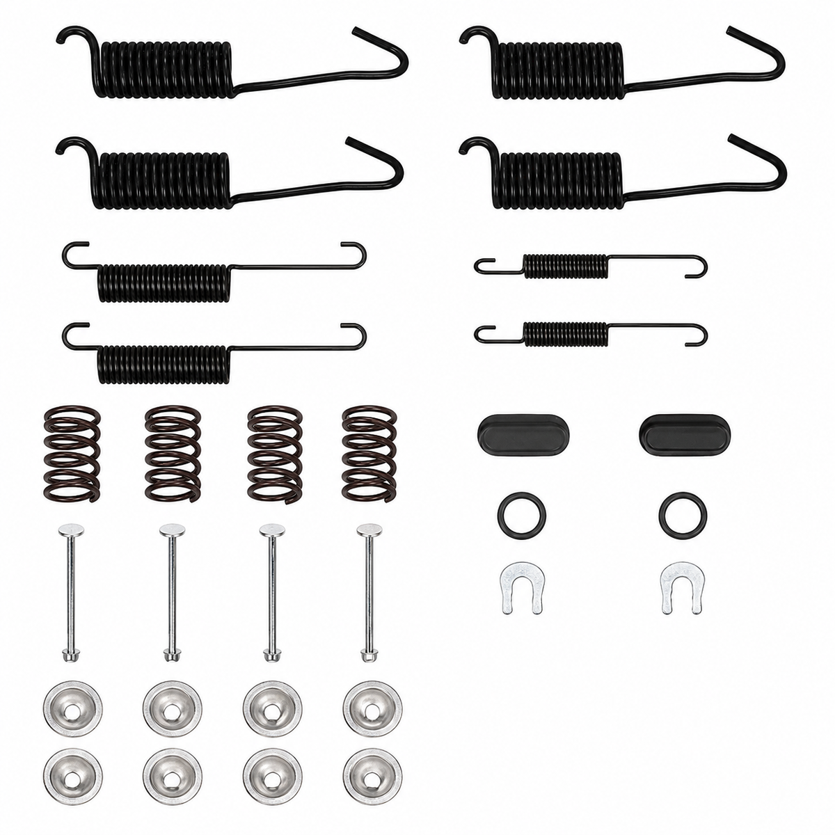 DFC rear drum brake hardware components for Toyota 4Runner 4WD