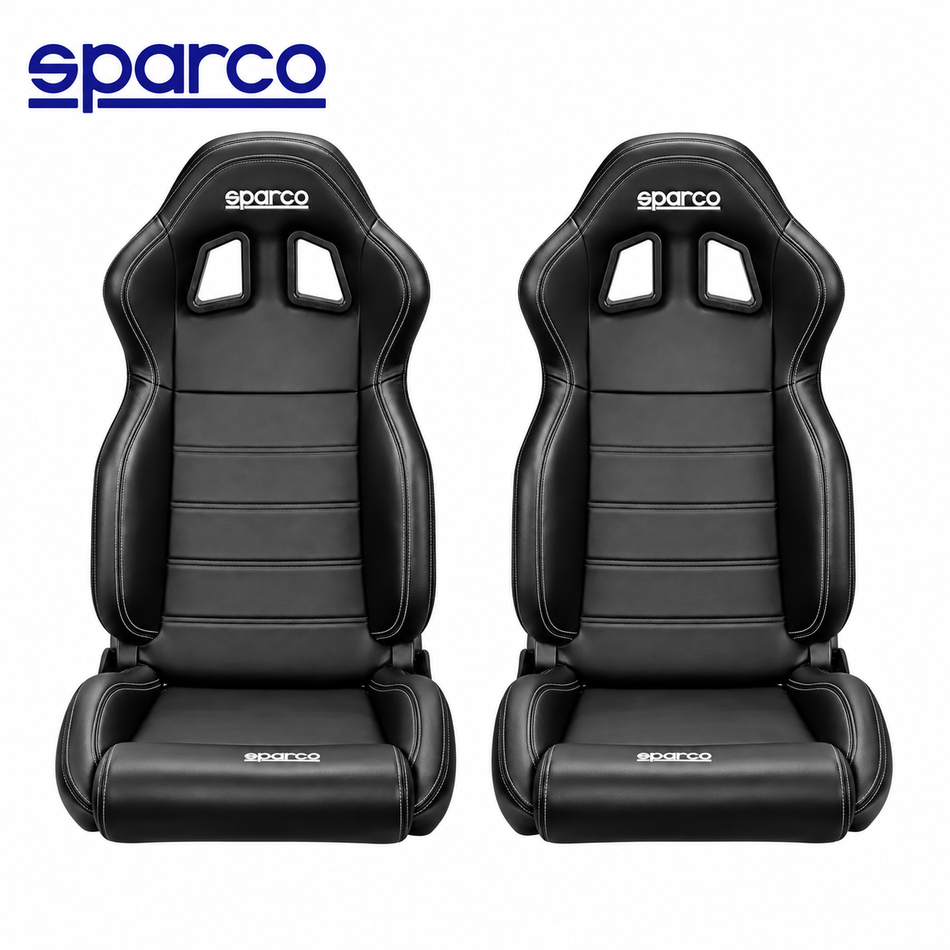 Sparco R100 Black/Black Reclining Street Seat