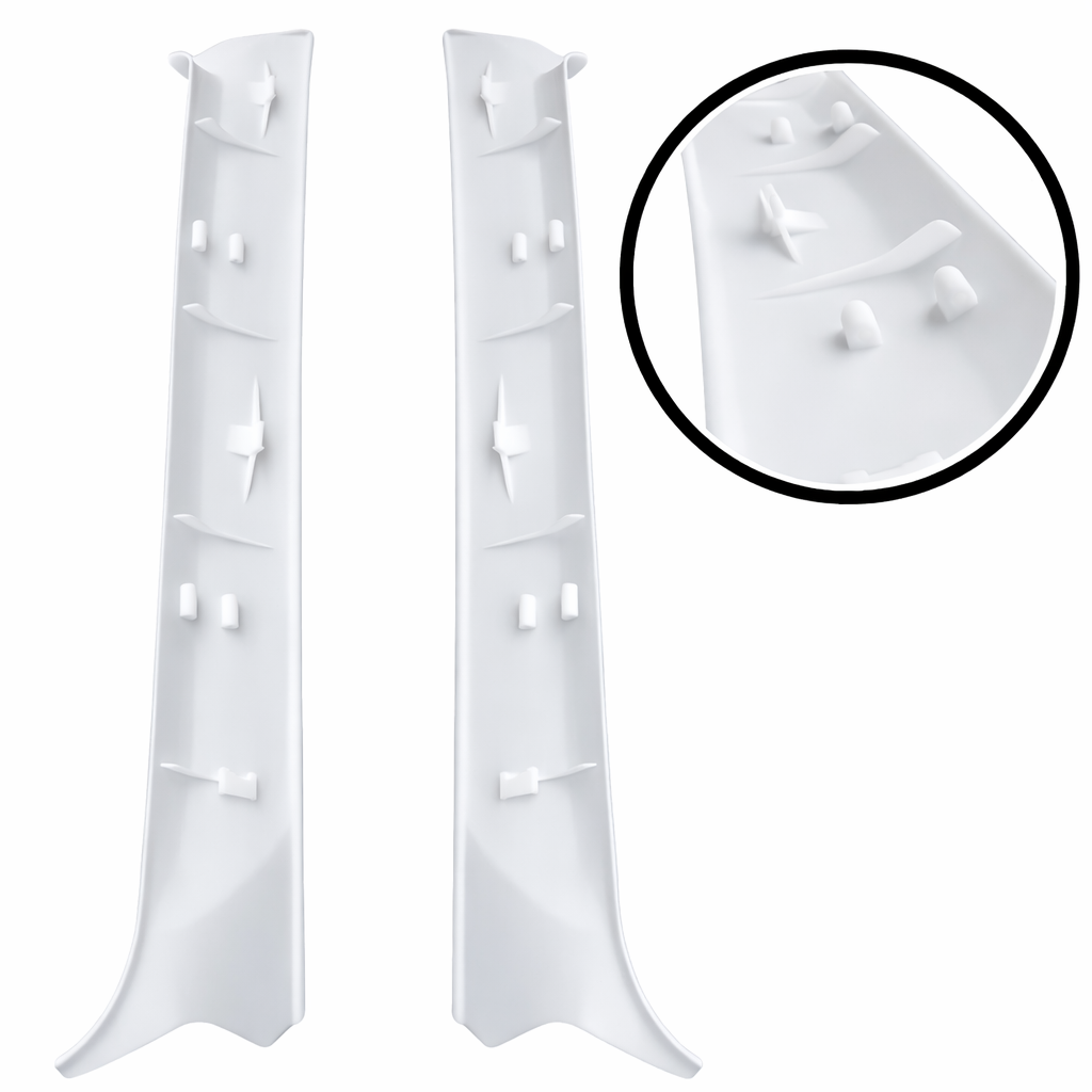 Driver and passenger A-pillar interior trim panel set for classic Toyota 4Runner and Pickup