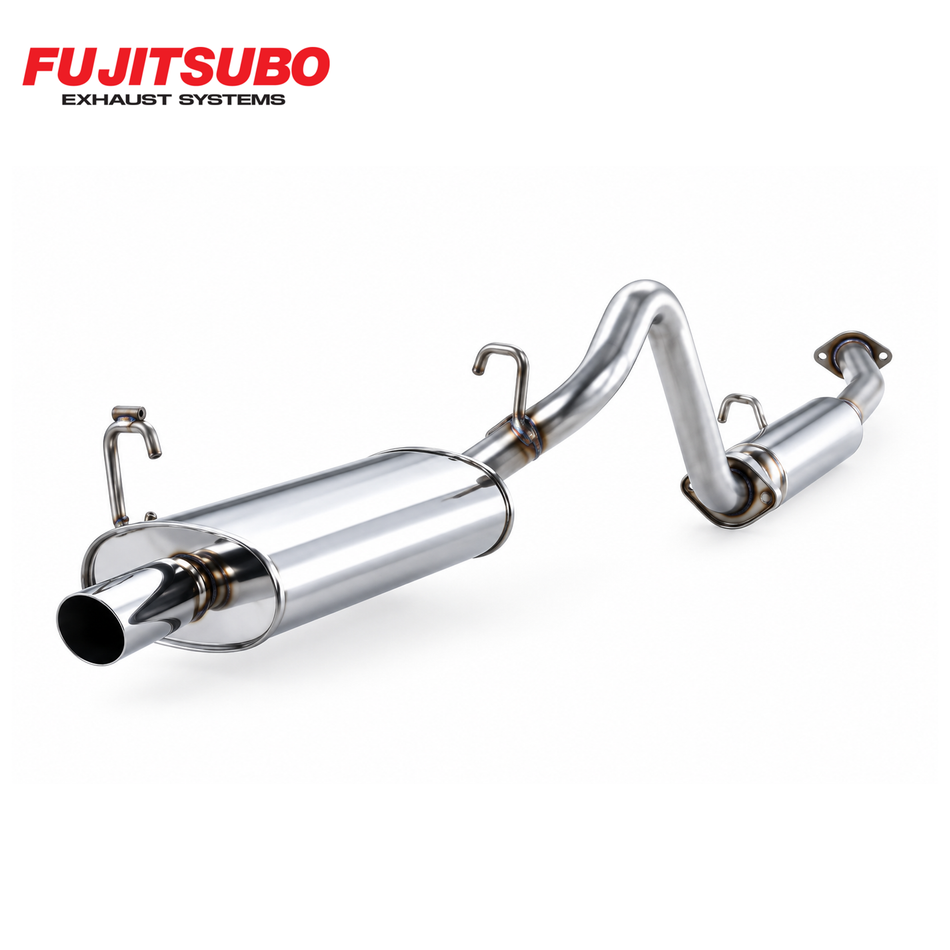 AE86 FUJITSUBO Legalis R Cat-Back Exhaust | 4A-C / 4A-GE (1983-87 Corolla)